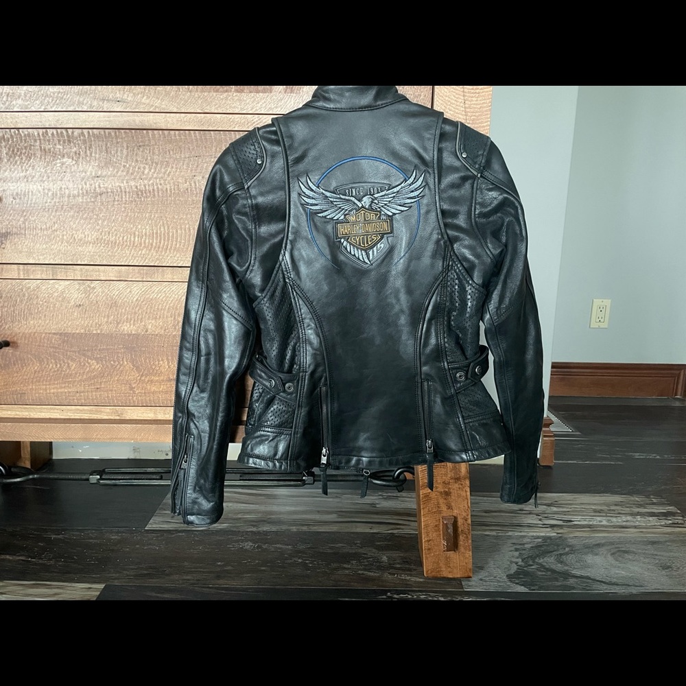 Harley Davison leather coat